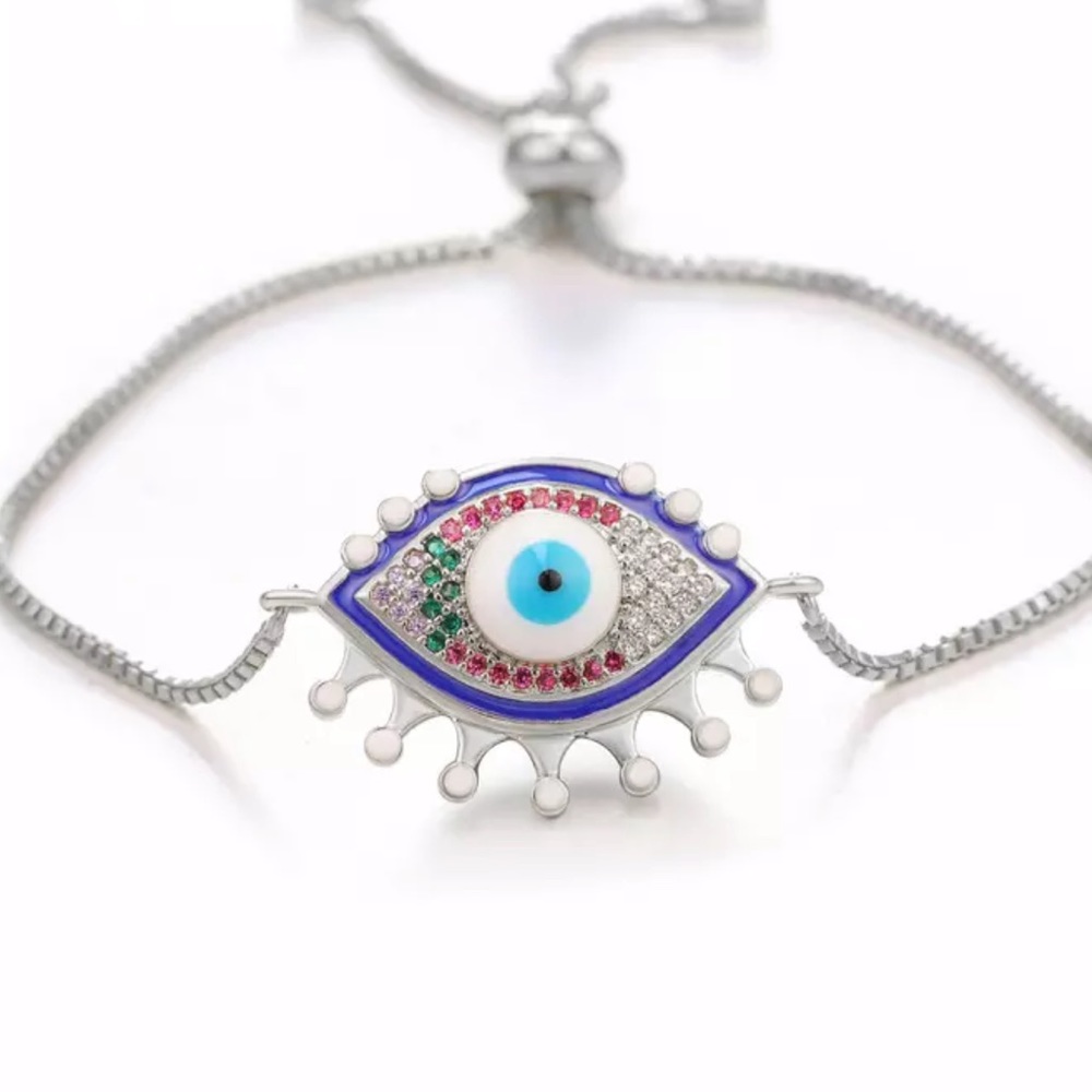 Adjustable Evil Eye 🧿  Bracelet